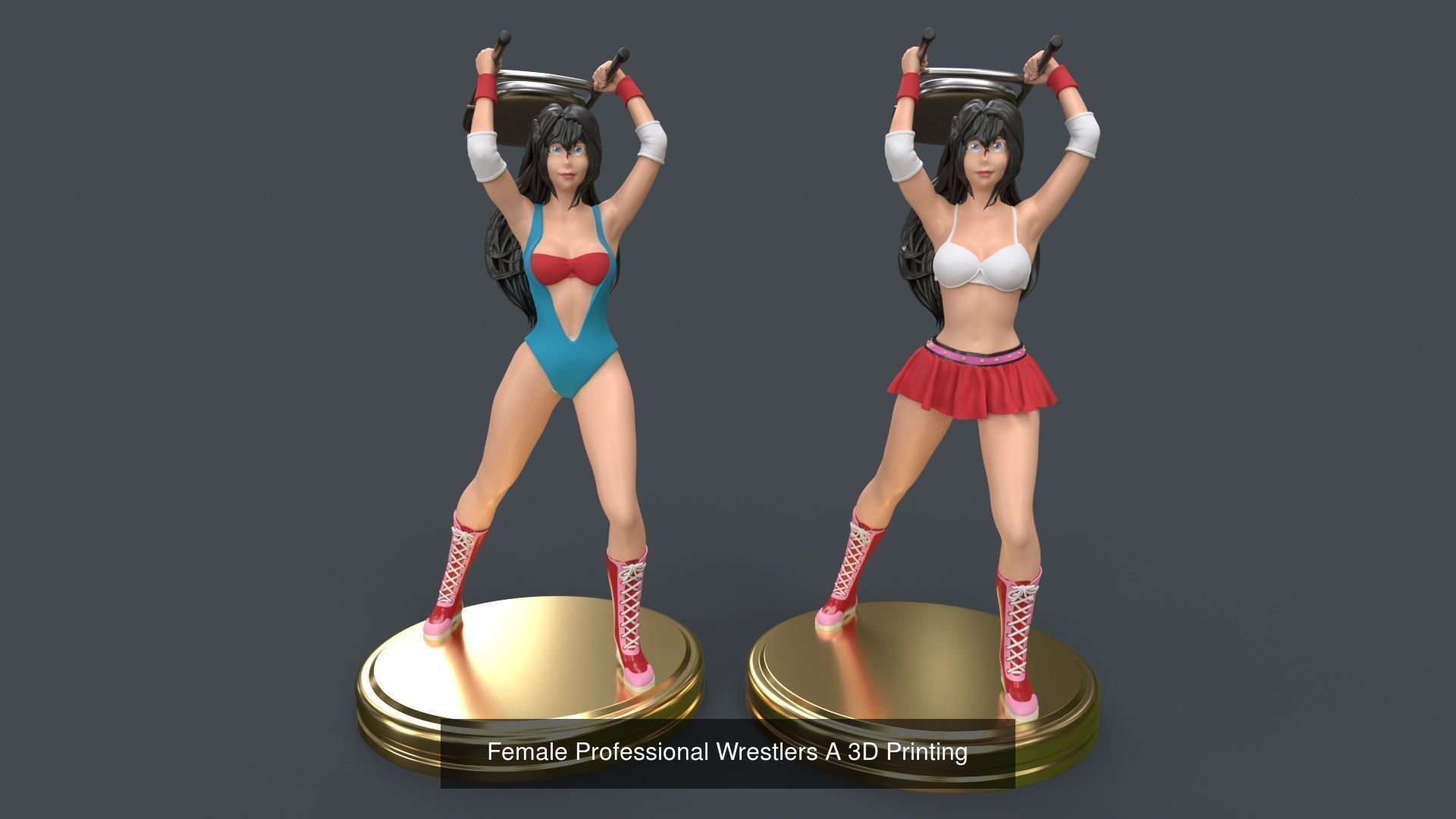 Anime WOMAN 3d printing - ULTIMATE PACK 3D Model Collection_26