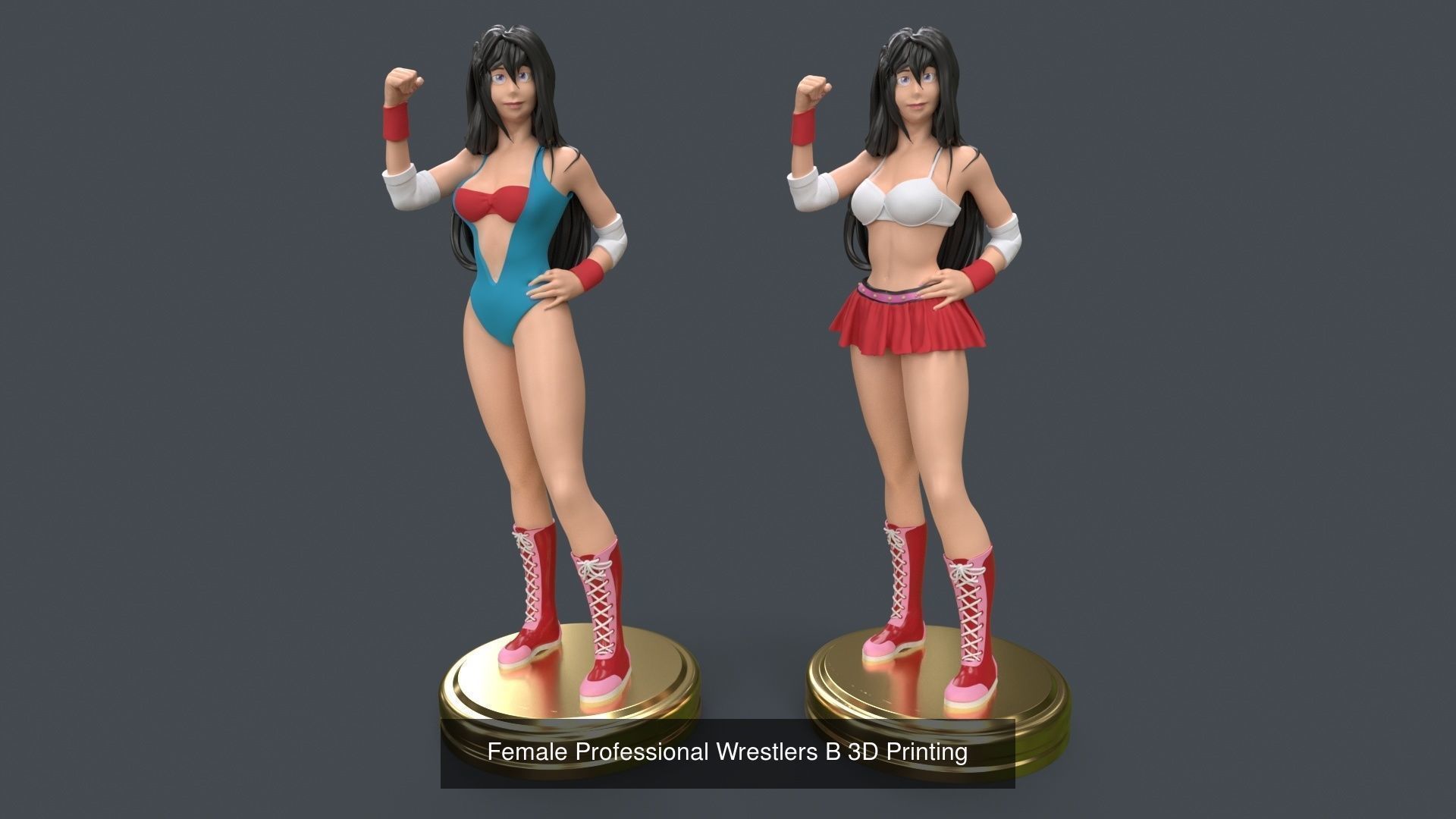Anime WOMAN 3d printing - ULTIMATE PACK 3D Model Collection_33