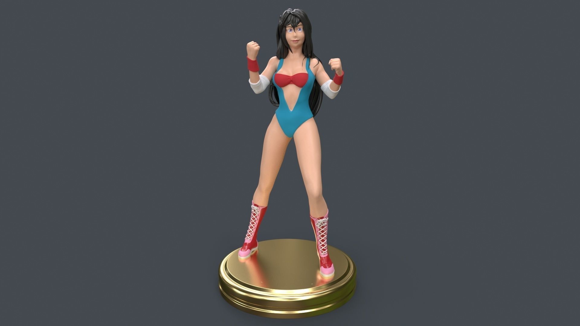Anime WOMAN 3d printing - ULTIMATE PACK 3D Model Collection_87