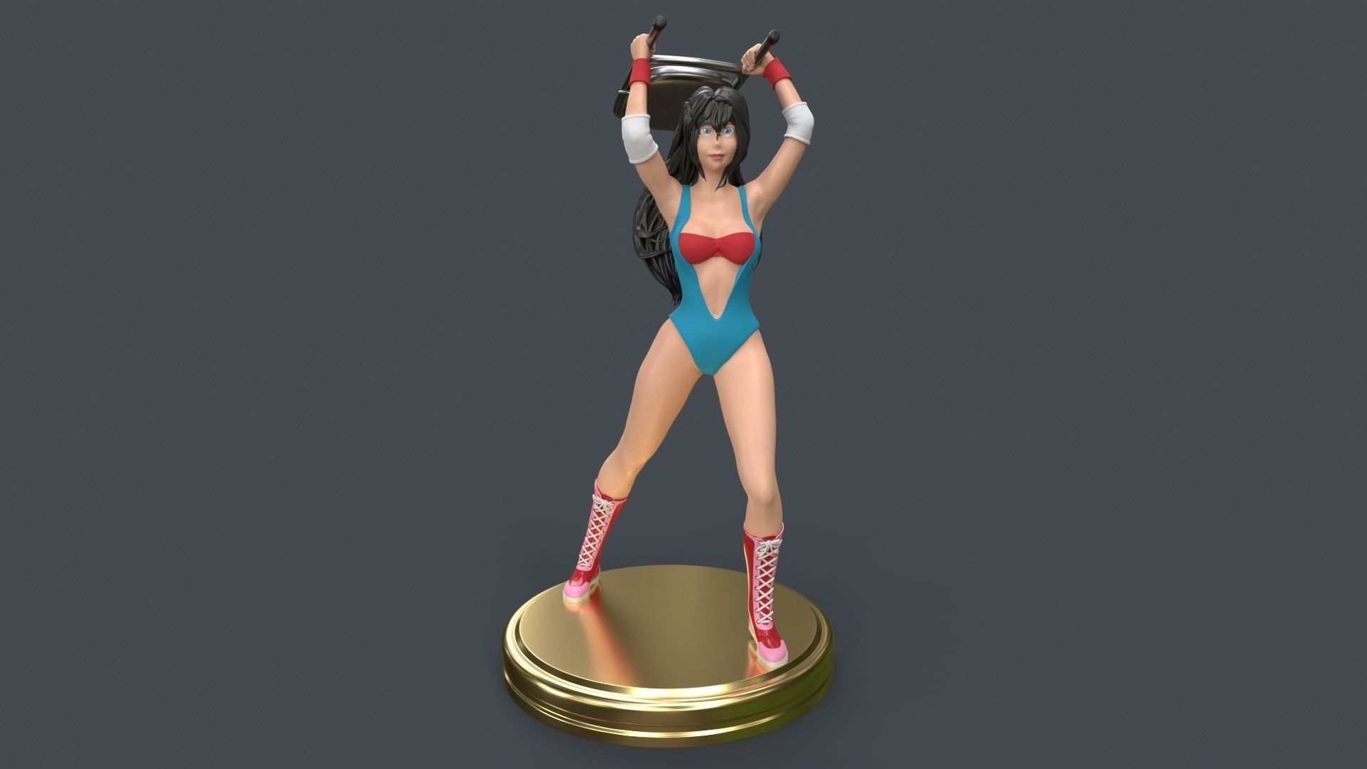 Anime WOMAN 3d printing - ULTIMATE PACK 3D Model Collection_67