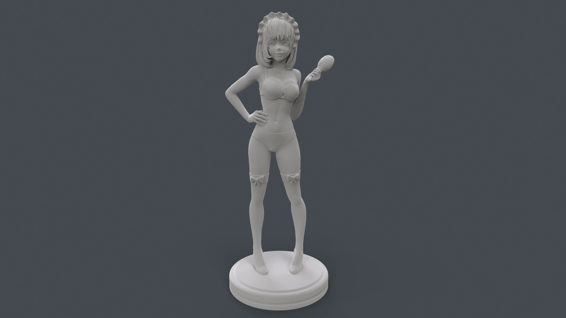 Anime WOMAN 3d printing - ULTIMATE PACK 3D Model Collection_62