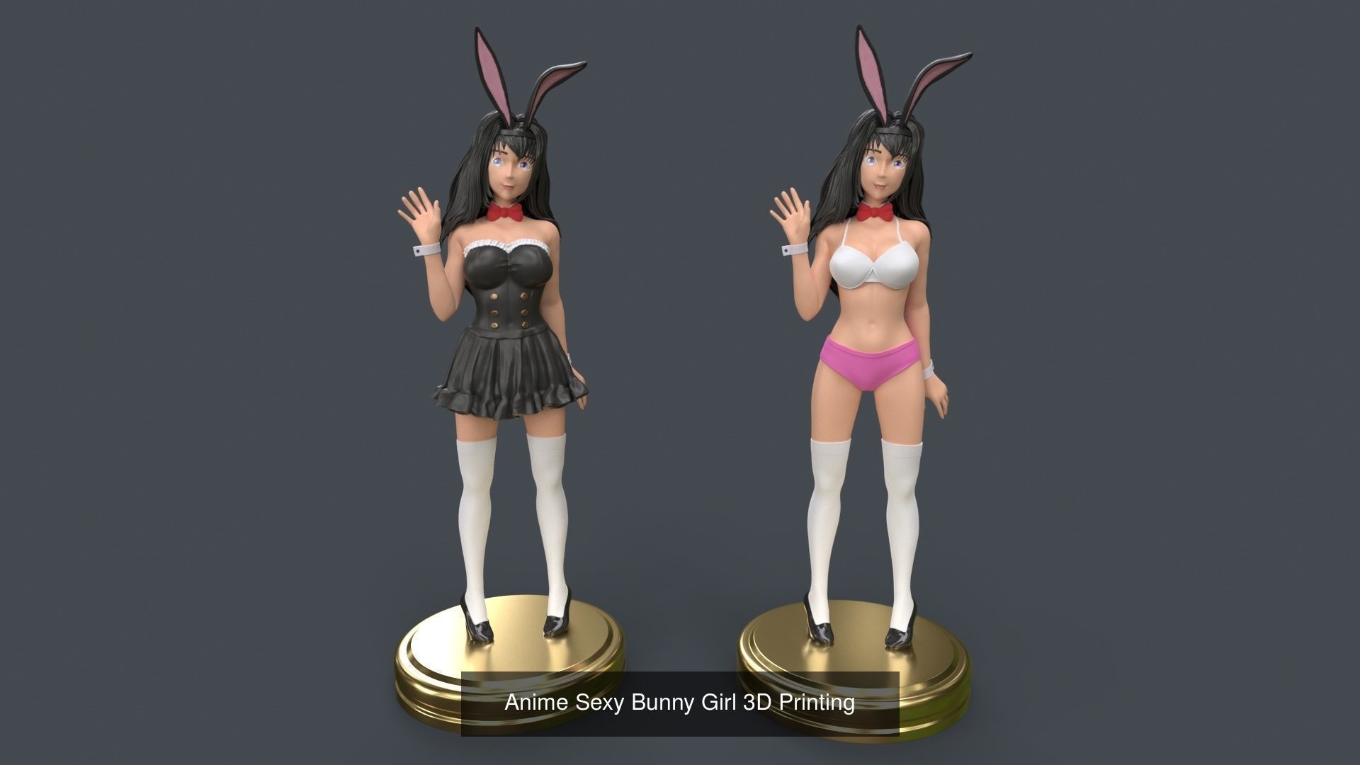 Anime WOMAN 3d printing - ULTIMATE PACK 3D Model Collection_36