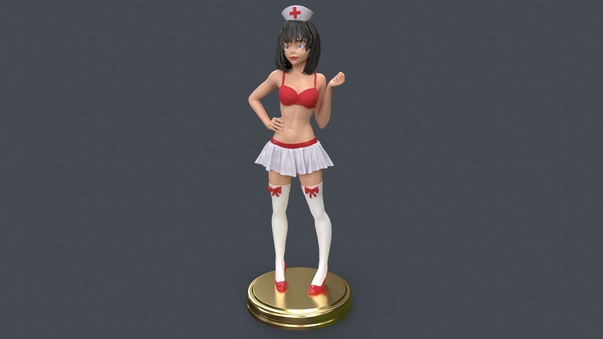 Anime WOMAN 3d printing - ULTIMATE PACK 3D Model Collection_65