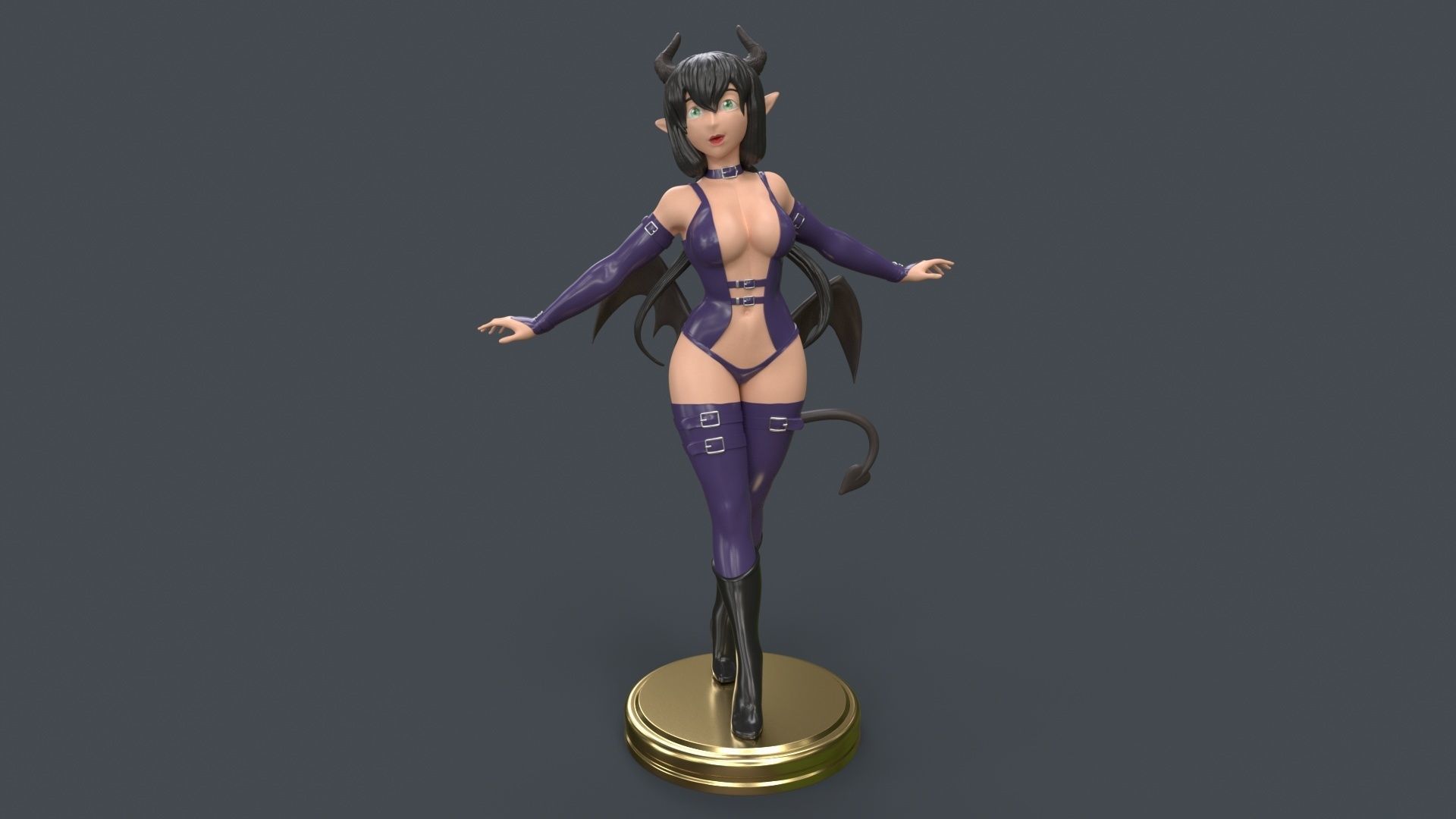 Anime WOMAN 3d printing - ULTIMATE PACK 3D Model Collection_97