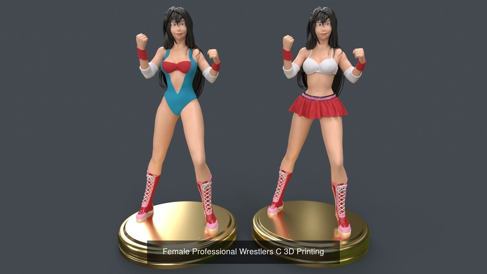 Anime WOMAN 3d printing - ULTIMATE PACK 3D Model Collection_35