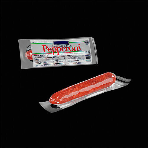 Pepperoni Snack Stick 3D model
