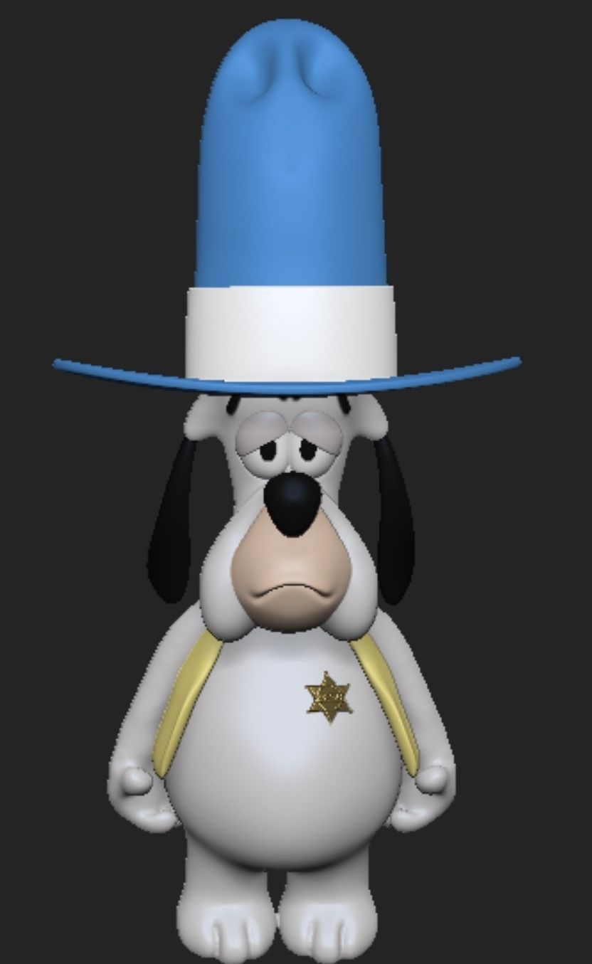 Droopy Dog 3D print model_1