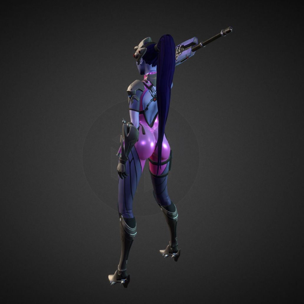 Widowmaker Overwatch Figures STL Ready to Print 3D print model_2