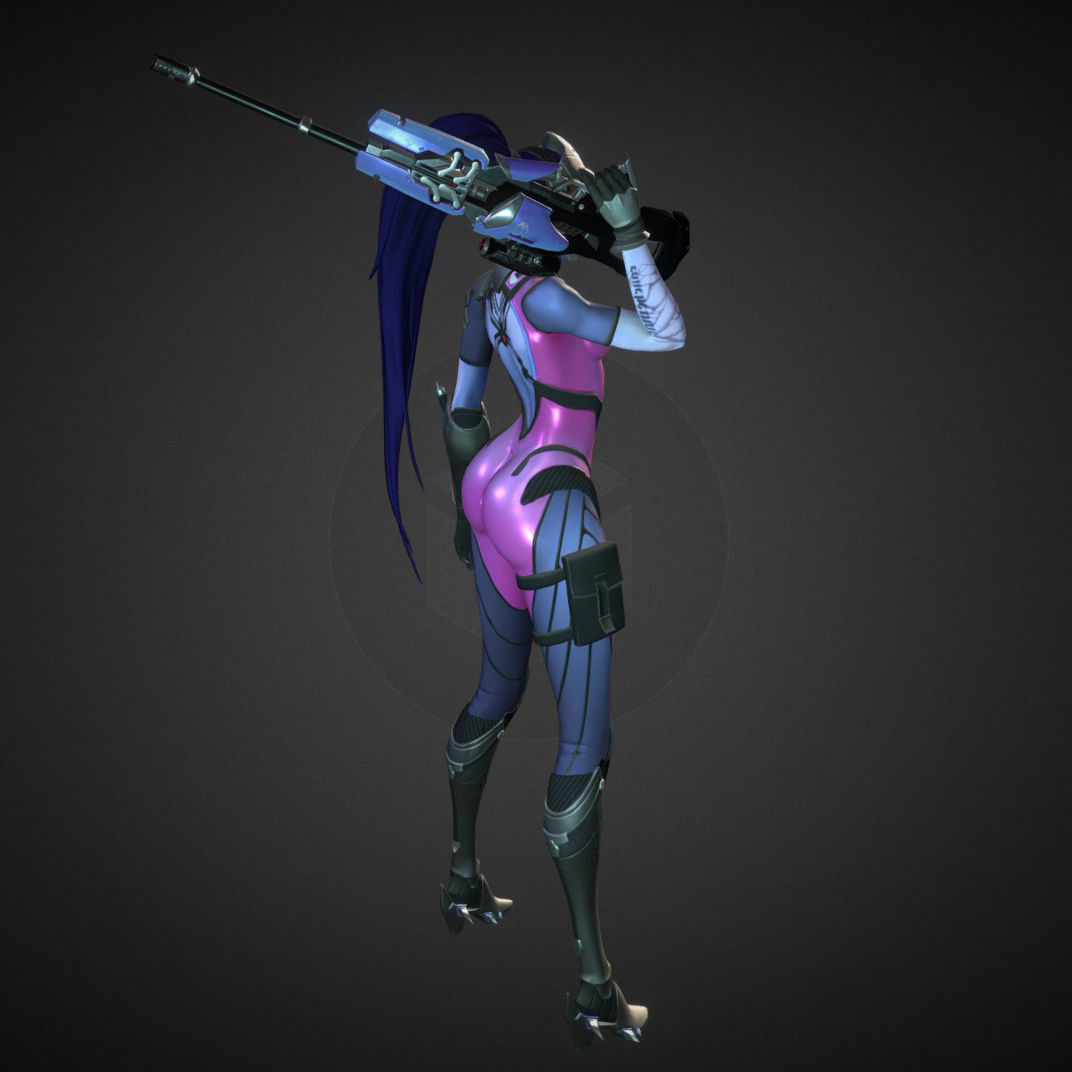Widowmaker Overwatch Figures STL Ready to Print 3D print model_1