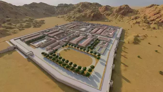 Historic city -Ancient City-rome 3D model