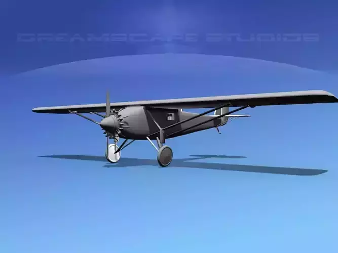 Ryan NYP Spirit of St Louis VBM 3D model