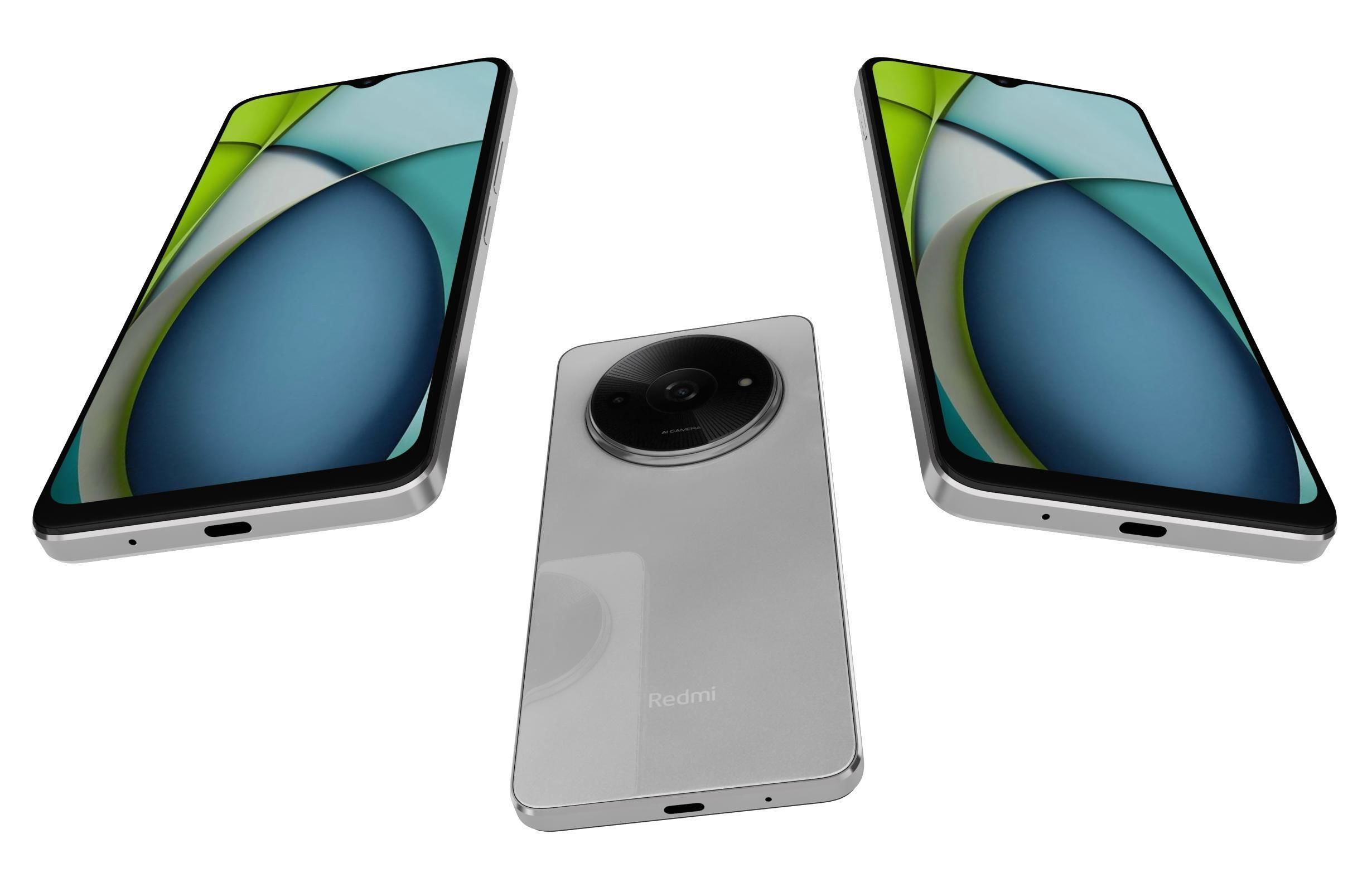 Xiaomi Redmi A3x All Colors 3D model_23