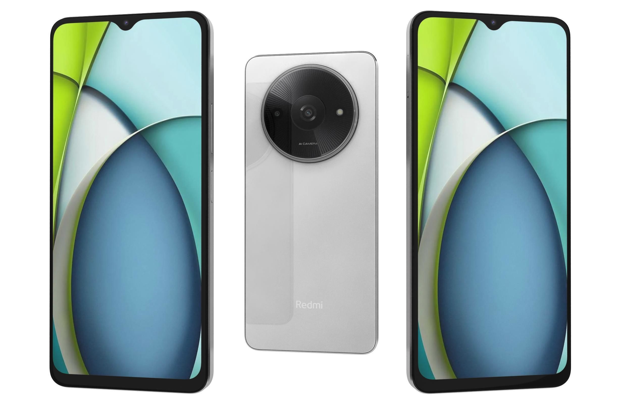 Xiaomi Redmi A3x All Colors 3D model_21