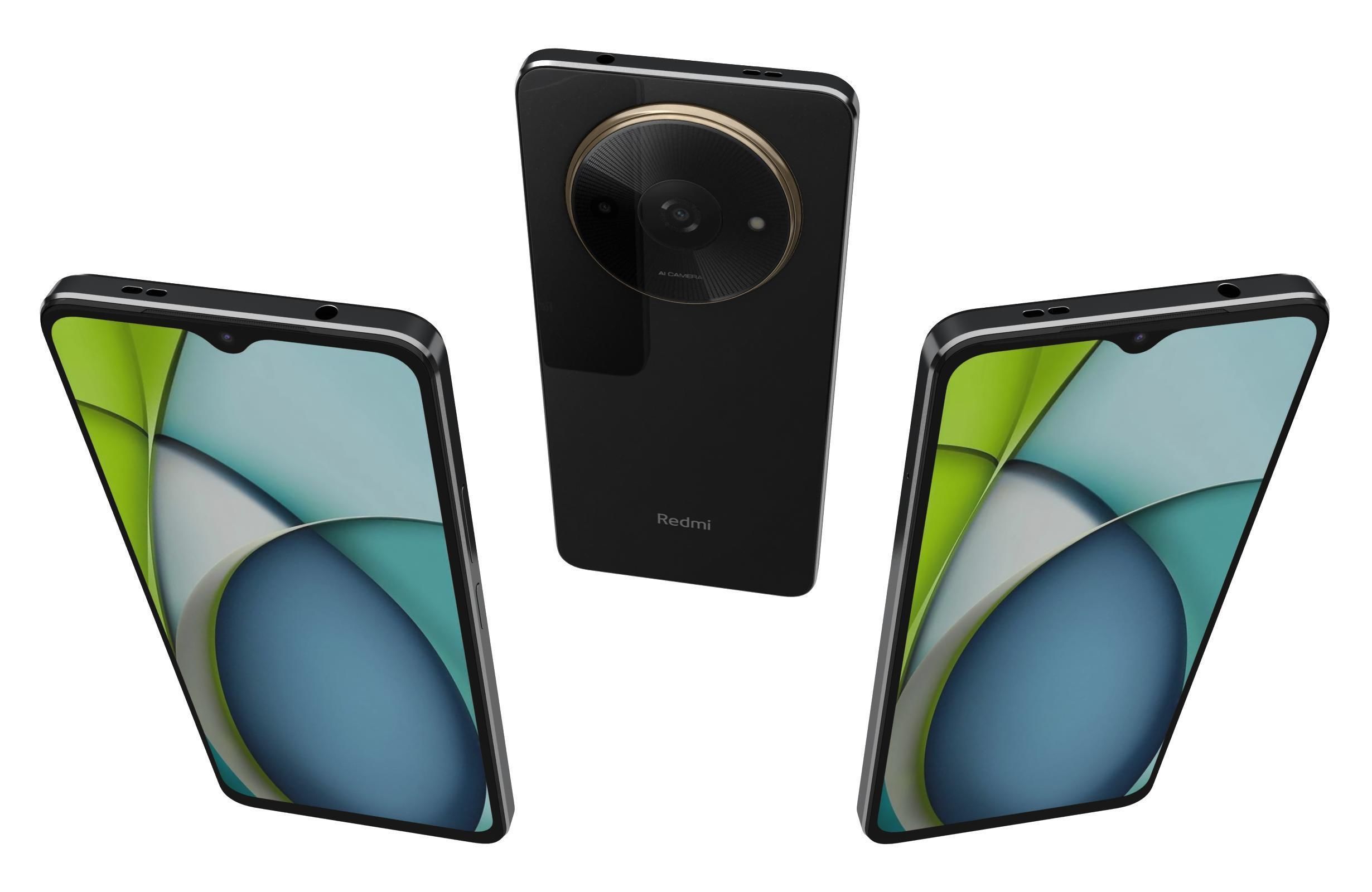 Xiaomi Redmi A3x All Colors 3D model_2