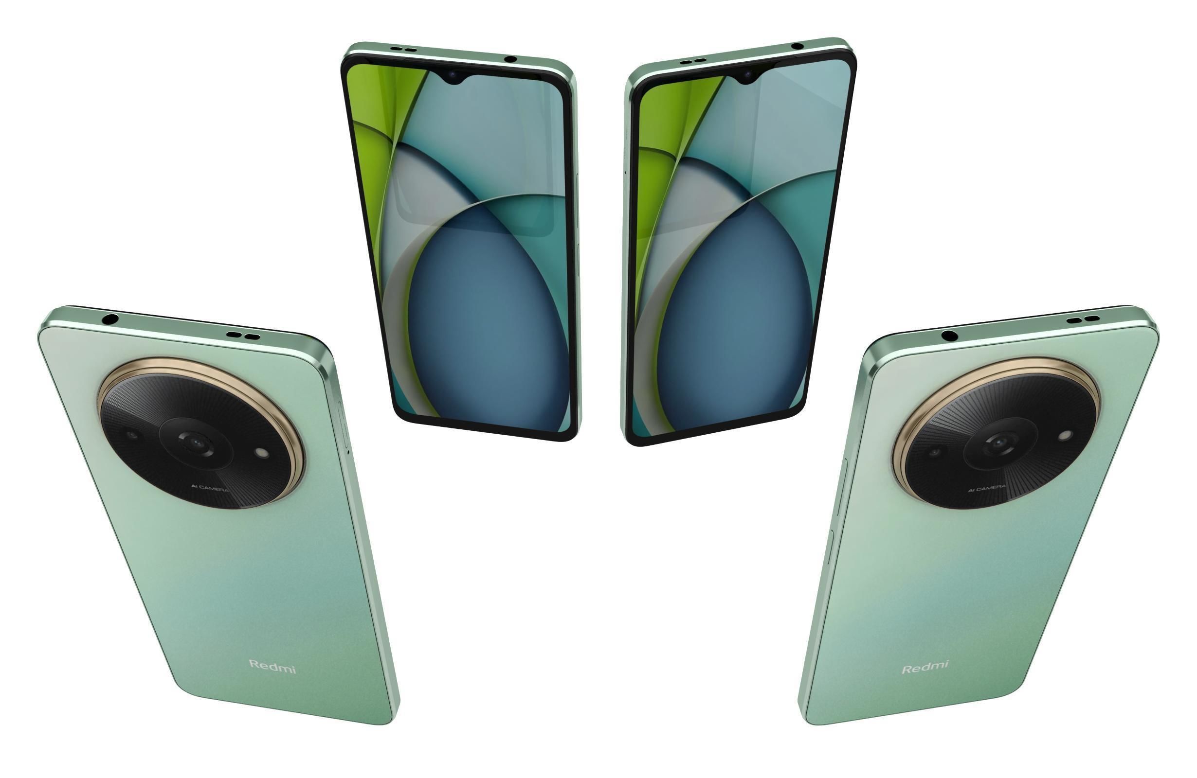 Xiaomi Redmi A3x All Colors 3D model_15
