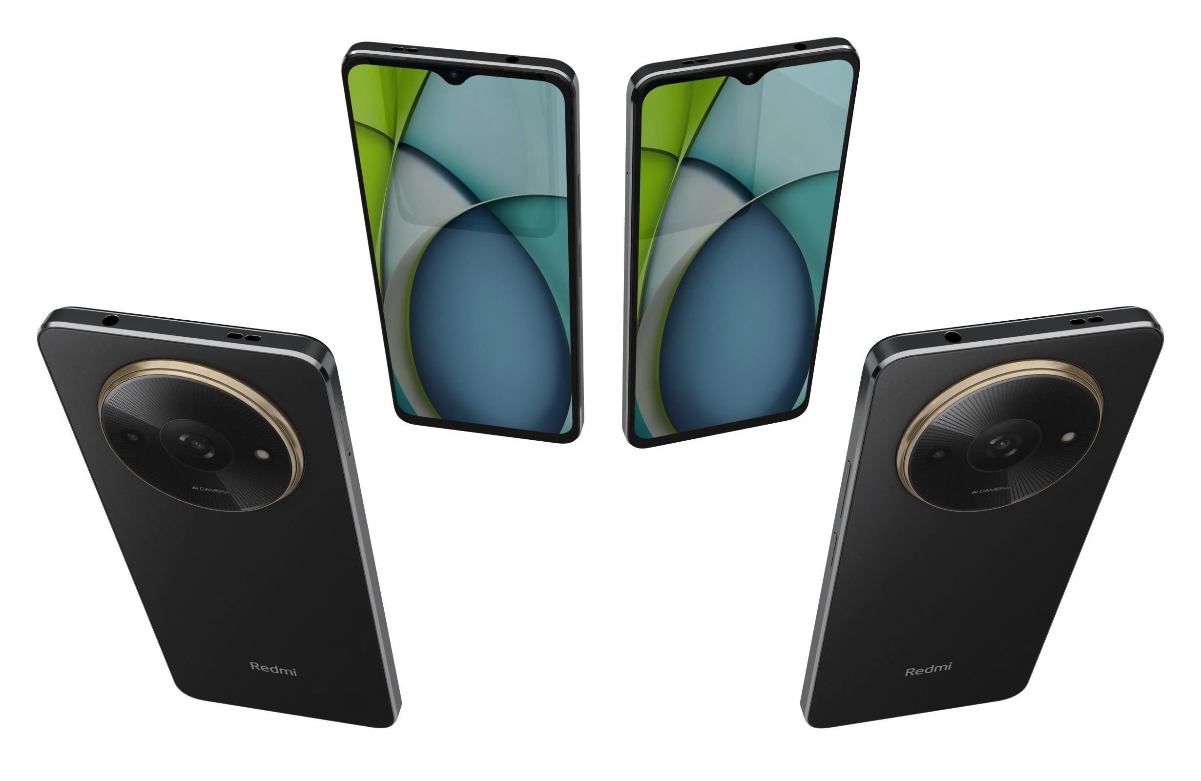 Xiaomi Redmi A3x All Colors 3D model_5