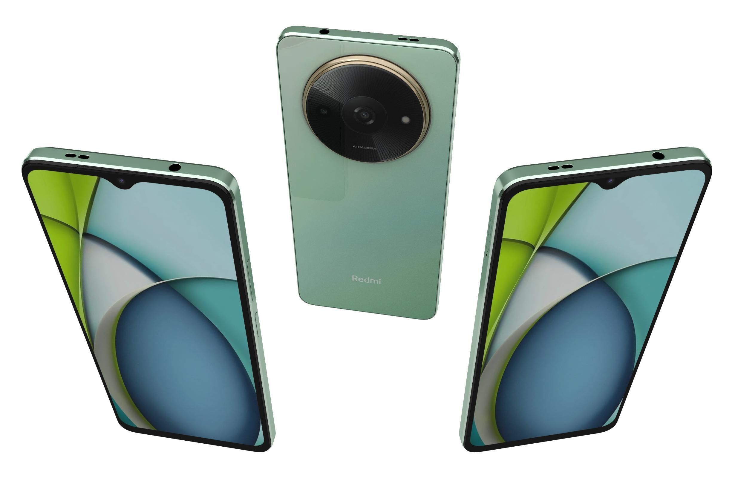 Xiaomi Redmi A3x All Colors 3D model_12