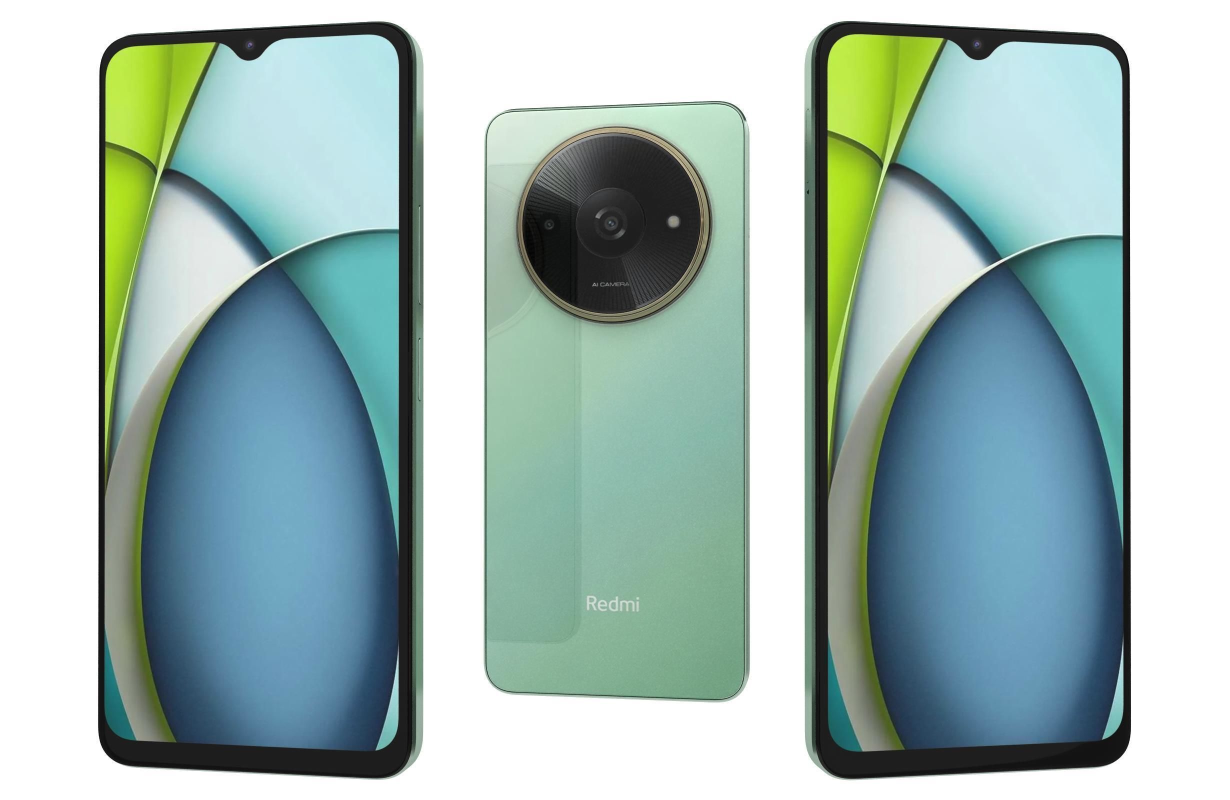 Xiaomi Redmi A3x All Colors 3D model_11