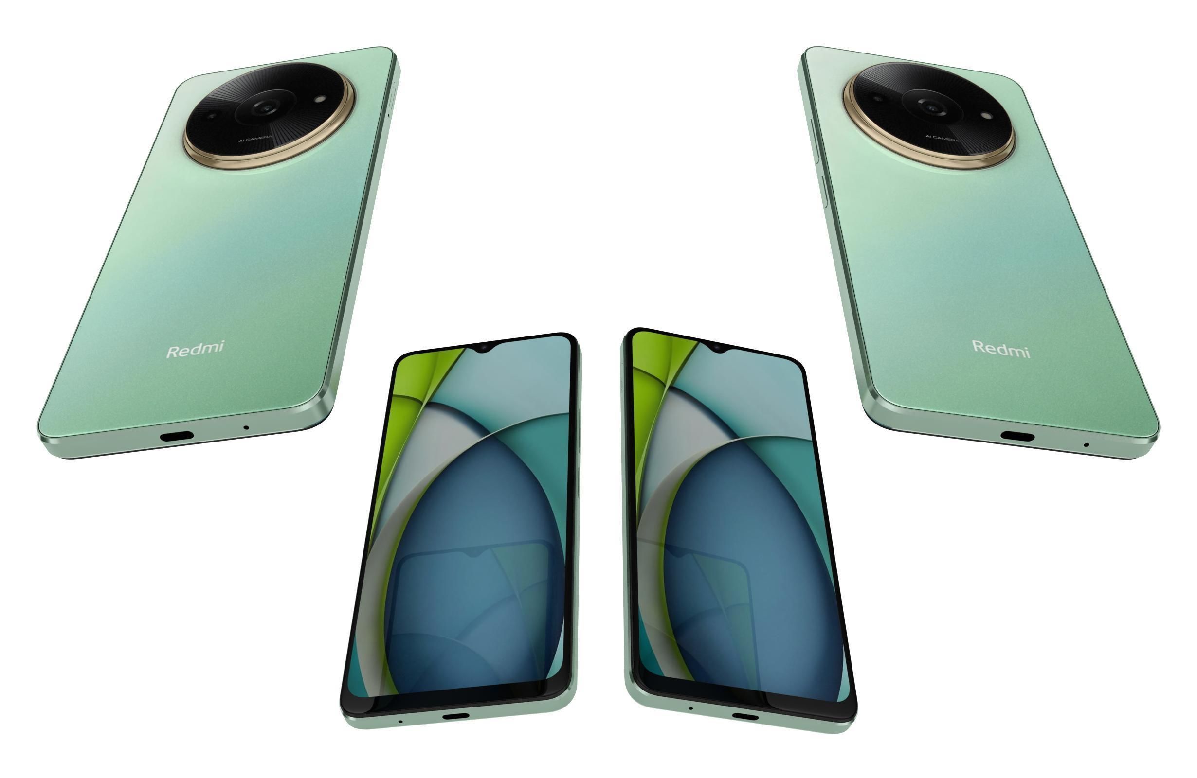 Xiaomi Redmi A3x All Colors 3D model_16