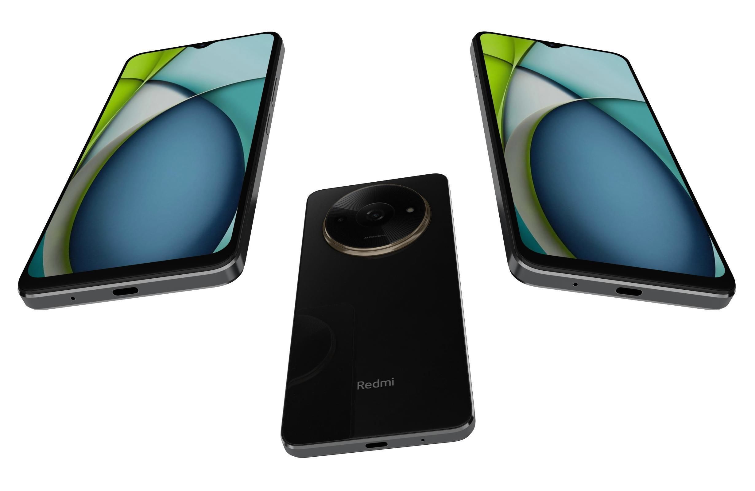 Xiaomi Redmi A3x All Colors 3D model_3