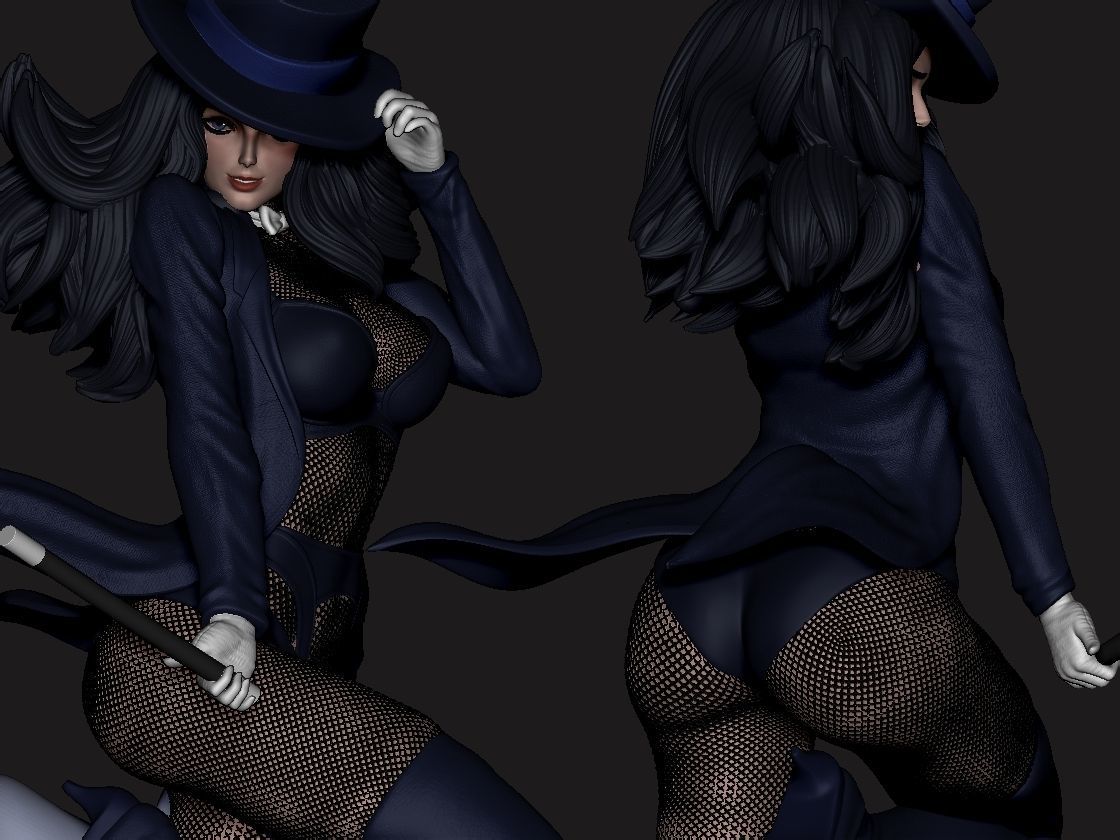 Zatanna 3D print model_5