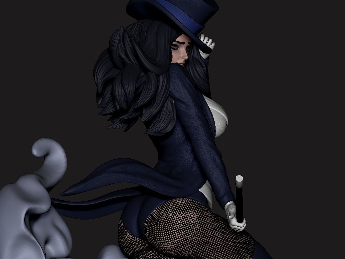 Zatanna 3D print model_2