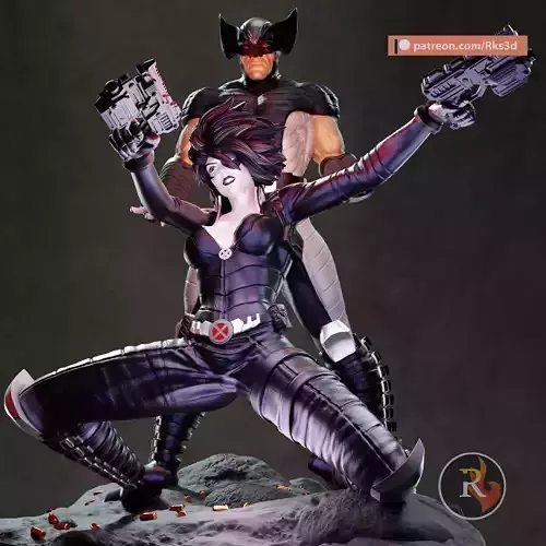 Wolv X Domino 3D print model