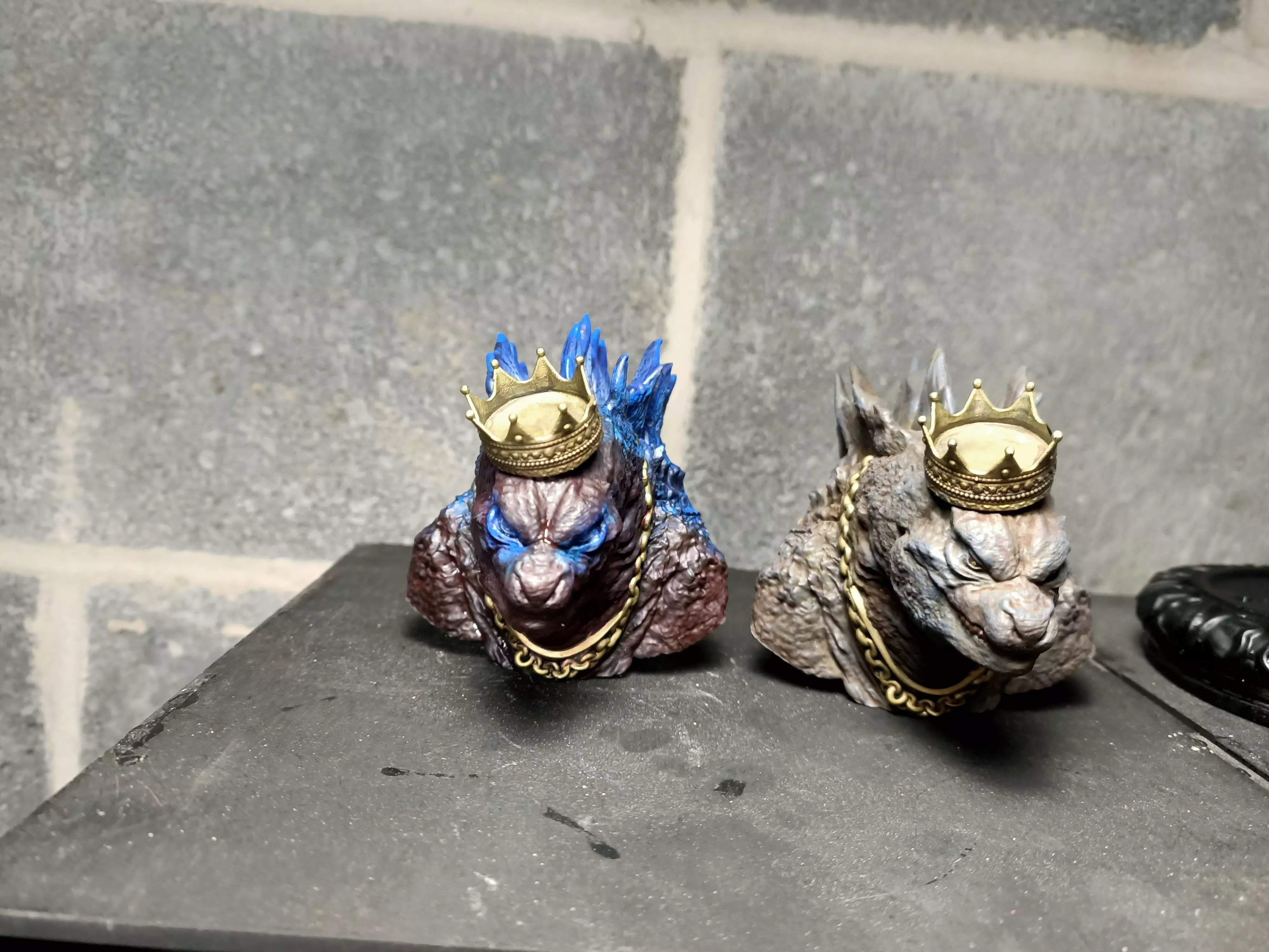 King Godzilla Bust 3D print model_0