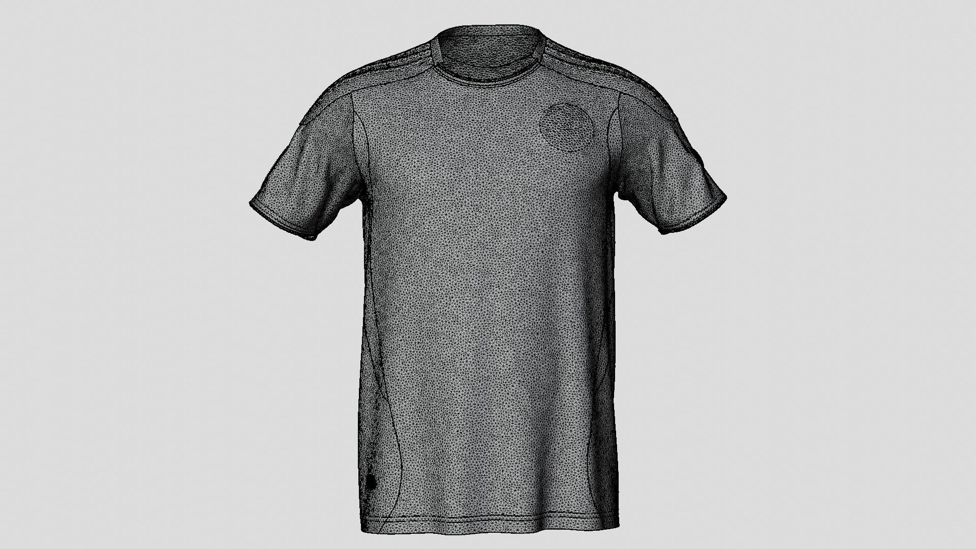 Chelsea FC Jersey 3D model_11