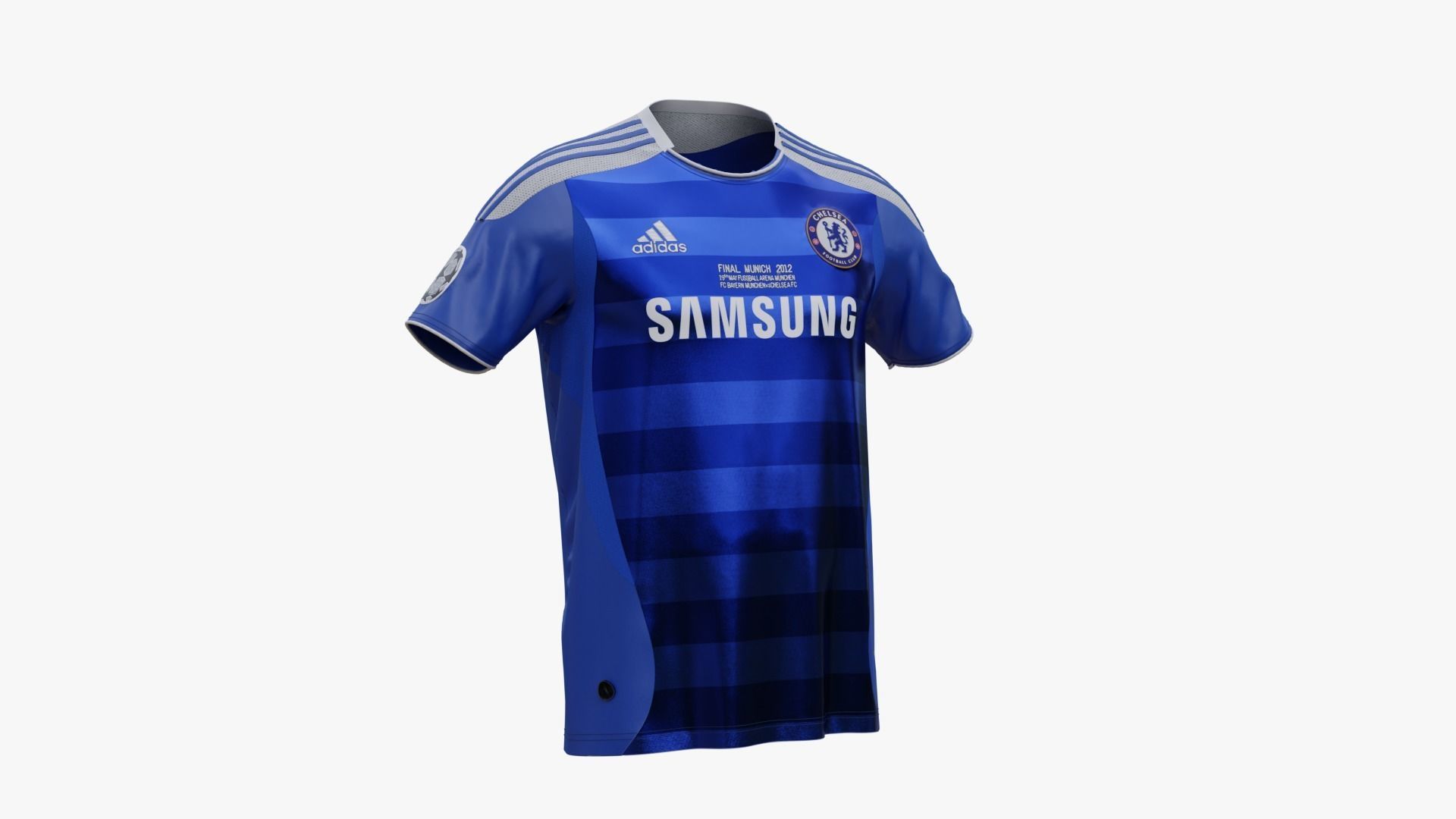 Chelsea FC Jersey 3D model_1