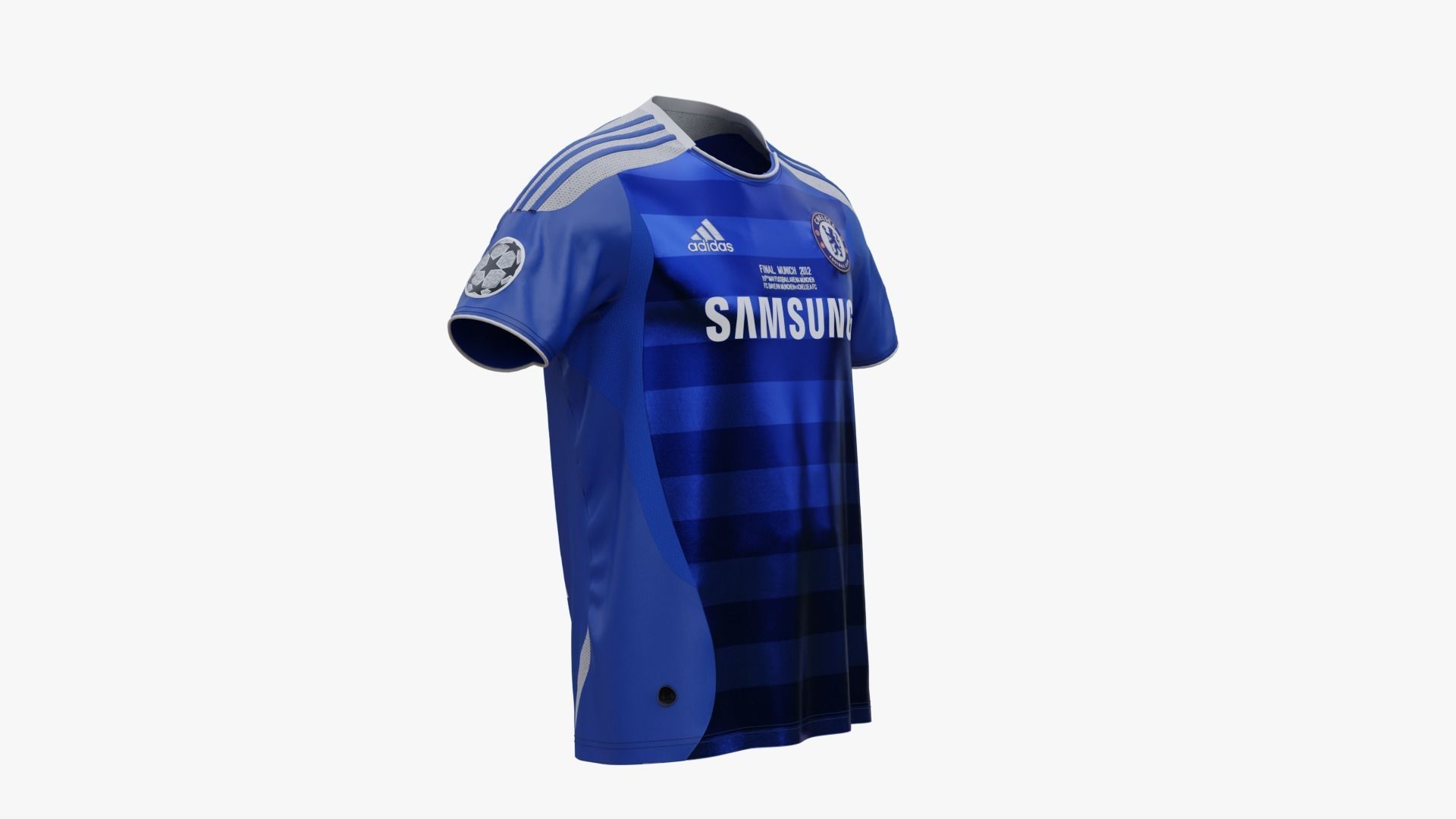 Chelsea FC Jersey 3D model_2