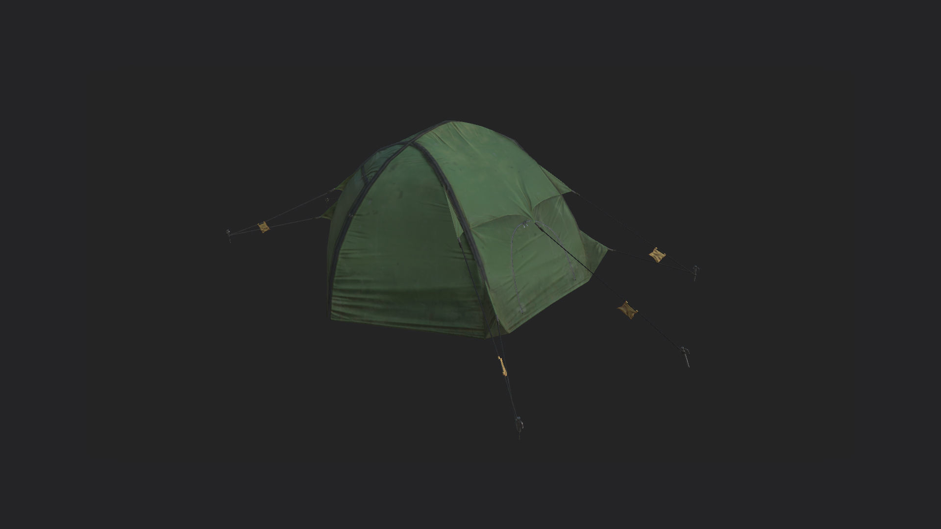 Tent 3D model 004 Low-poly 3D model_6