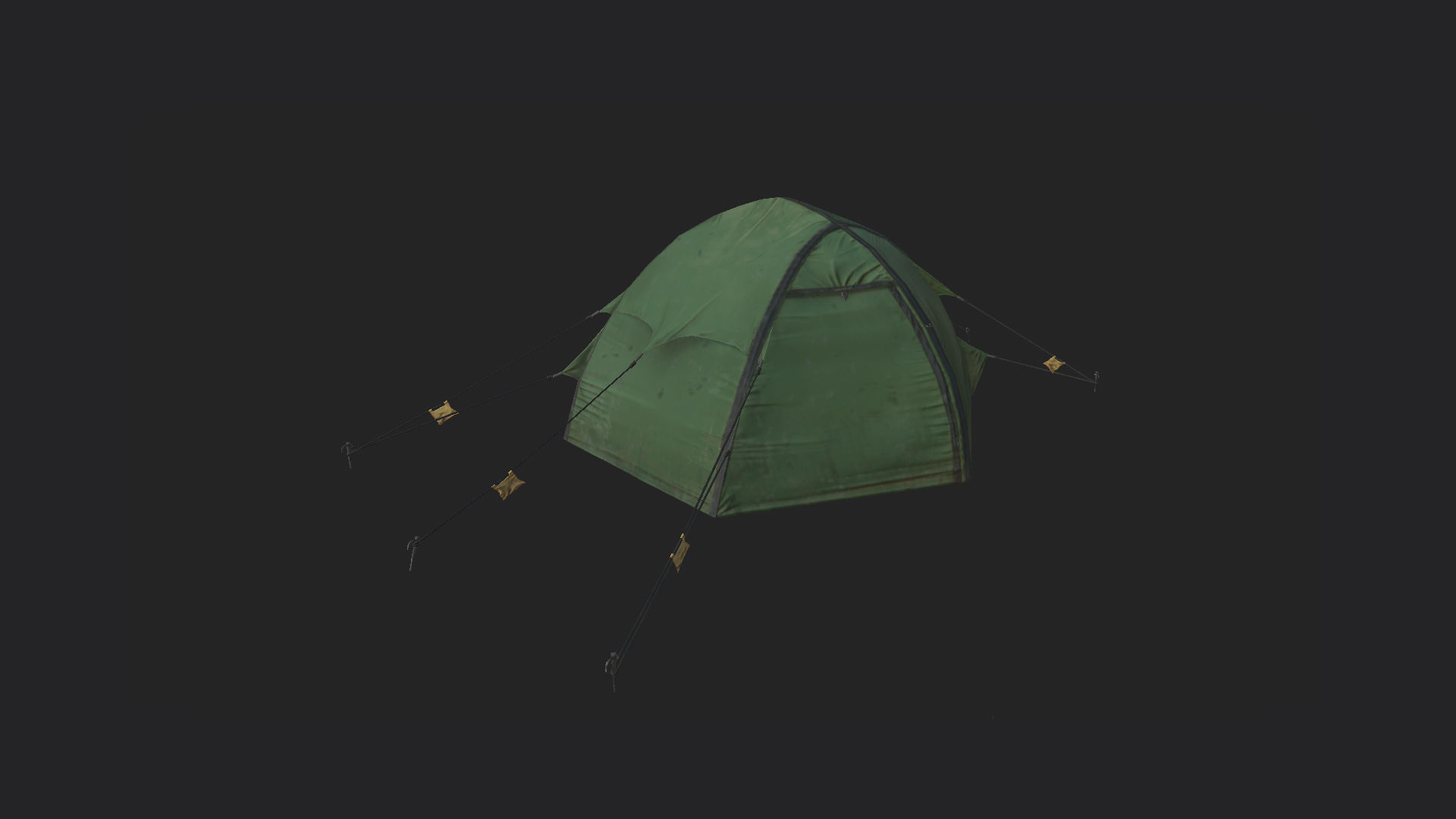 Tent 3D model 004 Low-poly 3D model_4