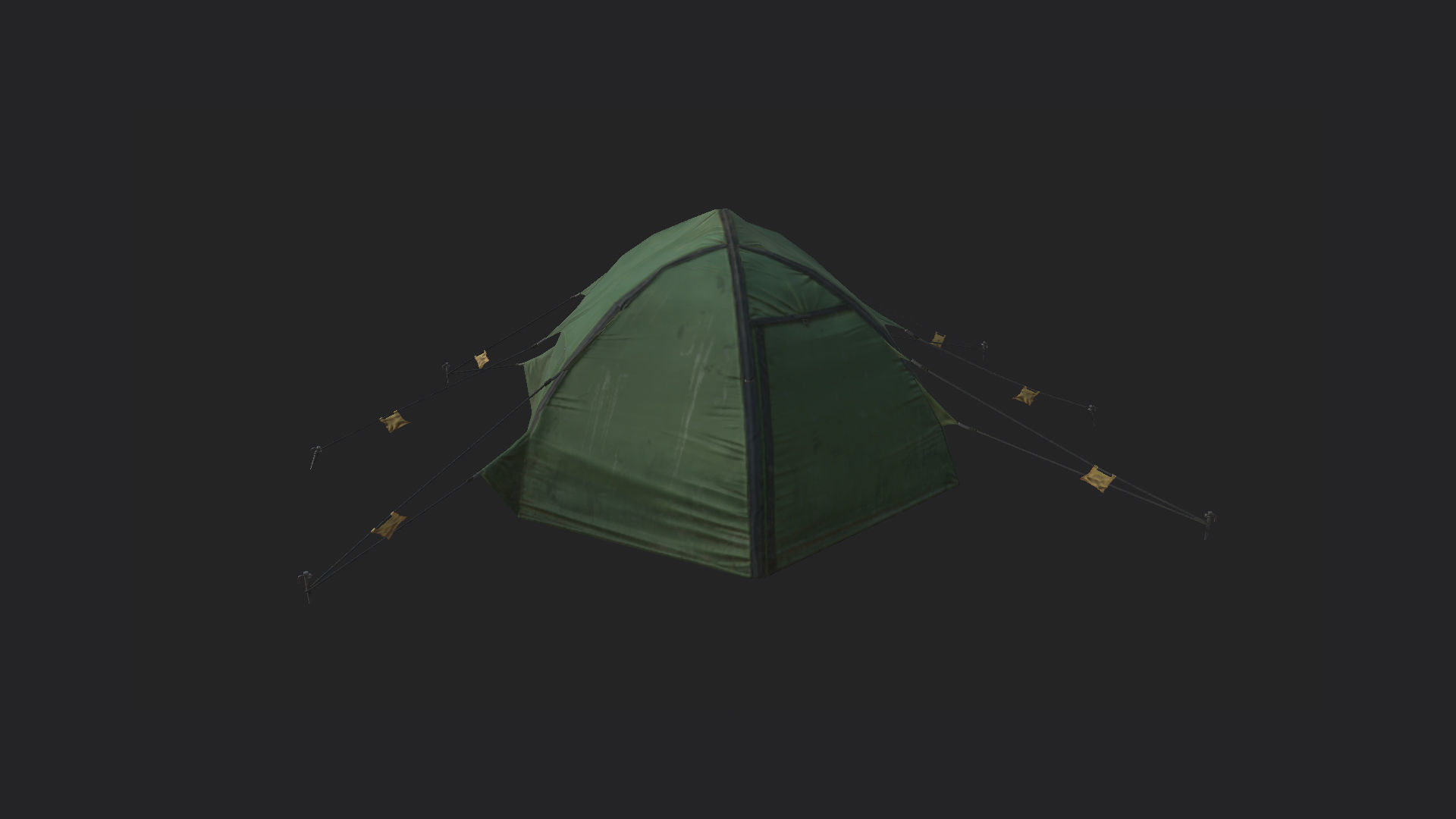 Tent 3D model 004 Low-poly 3D model_1