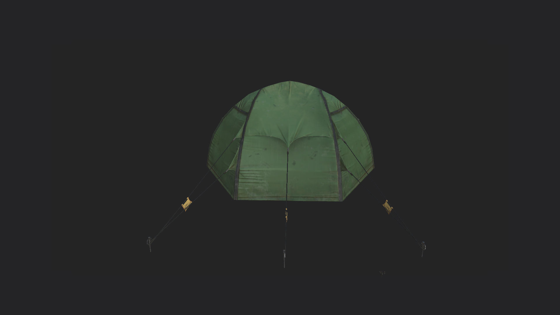 Tent 3D model 004 Low-poly 3D model_3