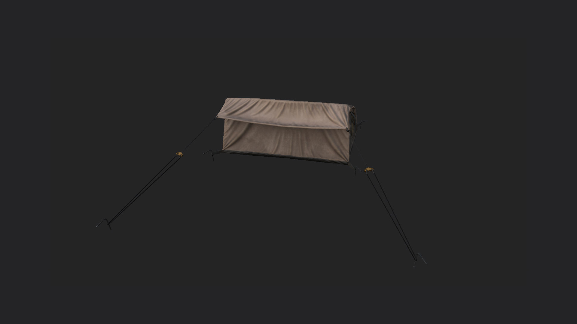 Tent 3D model 005 Low-poly 3D model_6