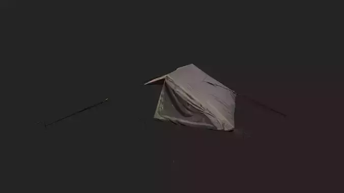 Tent 3D model 005