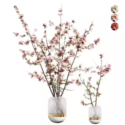 Flower In Vase  26 3D model