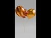 3D Luxury Editable Color Balloons with Blender File 3D model_1