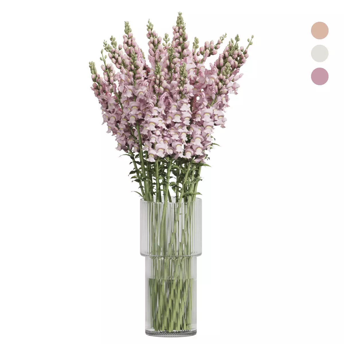 Flower In Vase 27 3D model_0