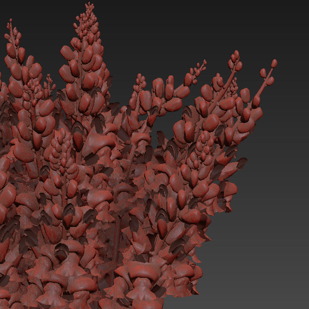 Flower In Vase 27 3D model_6