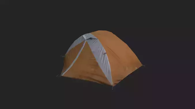 Tent 3D model 007 Low-poly 3D model