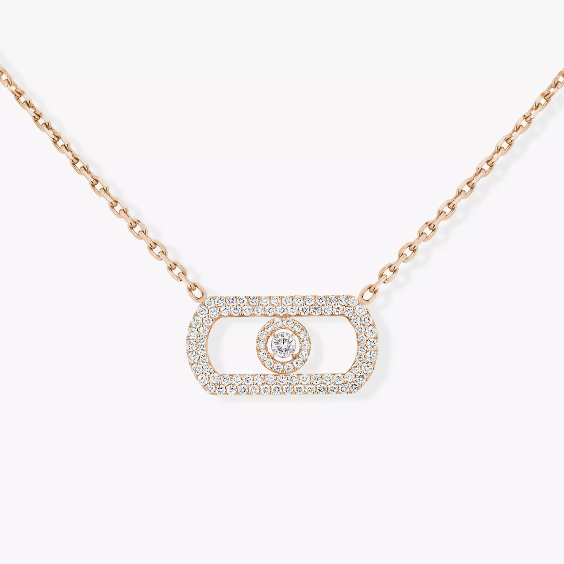 So Move Pave Set Necklace 3D print model