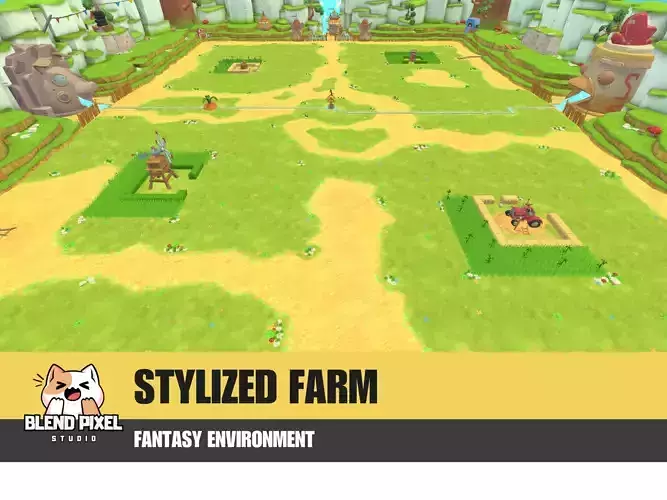 Fantasy Environment - Stylized Farm