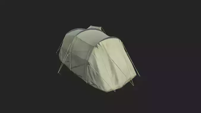 Tent 3D model 008
