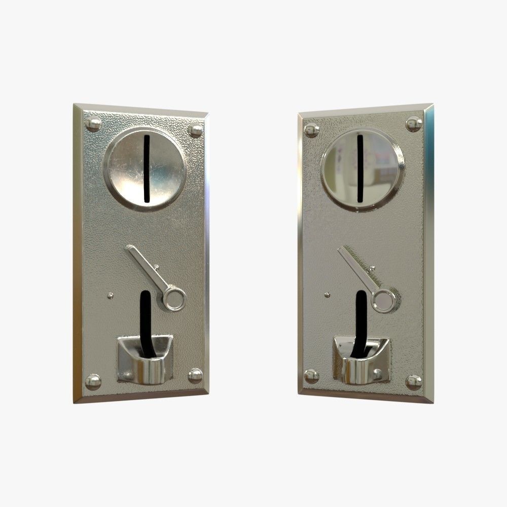 Coin Acceptor 3D model_10