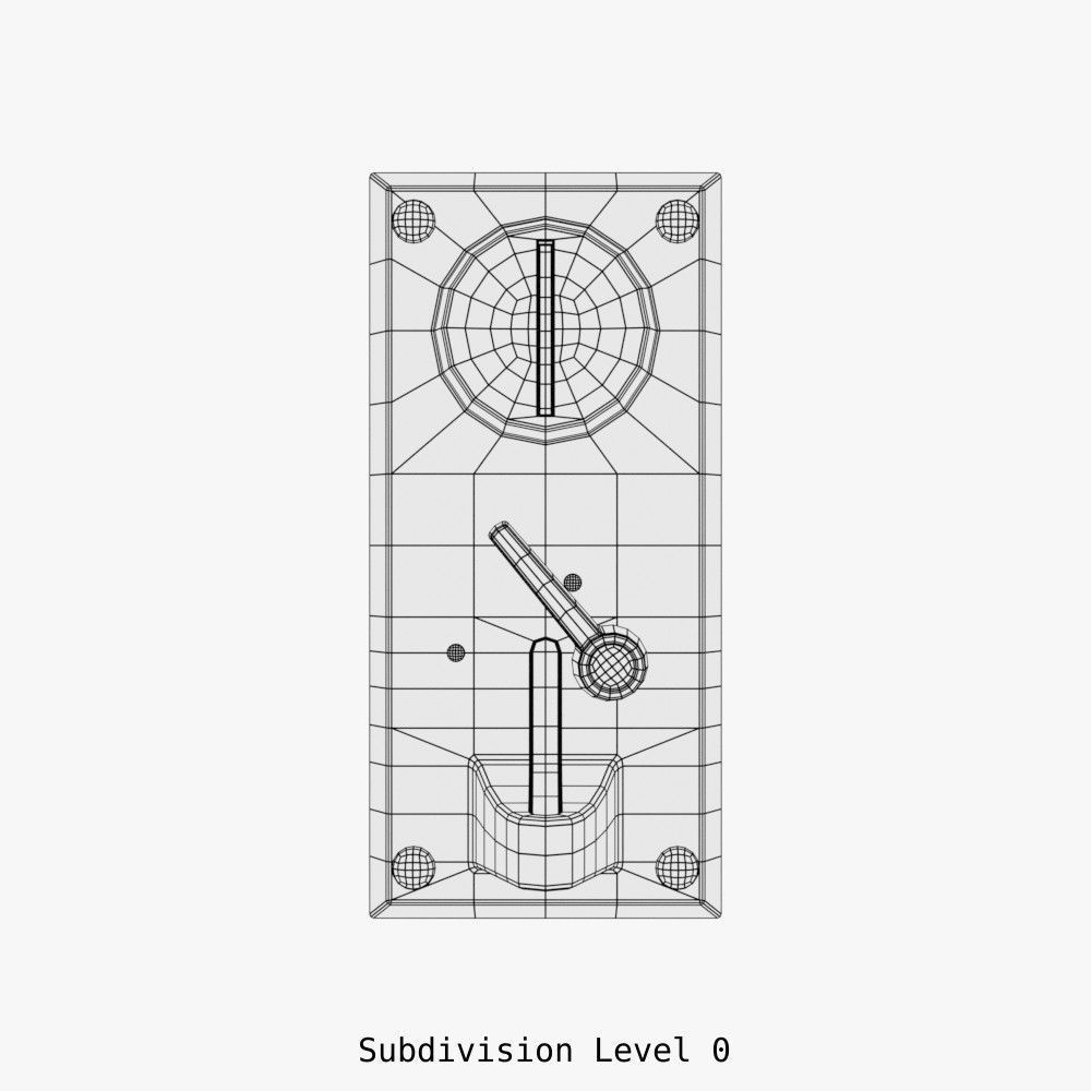 Coin Acceptor 3D model_6