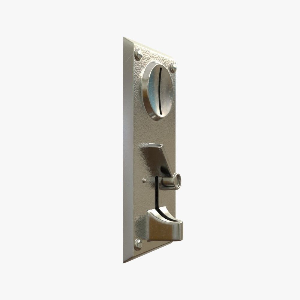 Coin Acceptor 3D model_2