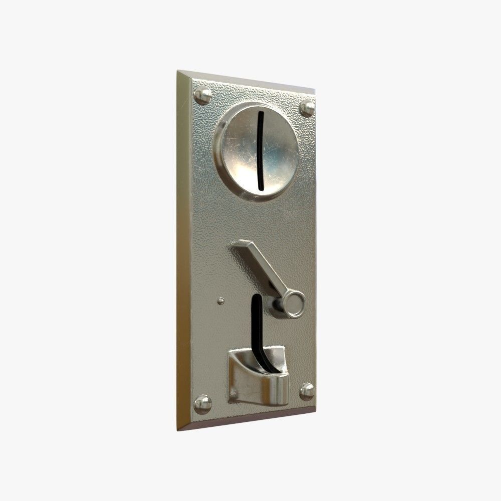 Coin Acceptor 3D model_1
