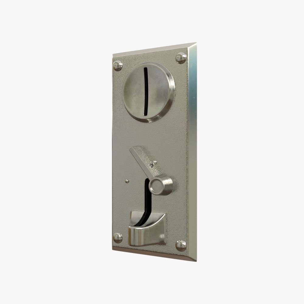 Coin Acceptor 3D model_4